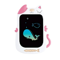 Miniatyrbillede 1 af 5: 8,5 tommer farverig LCD skrivetavle Doodle tegneplade til børn småbørn, rejselegetøj kattegaver til kat