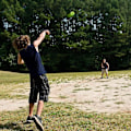 Pikkukuva 3 / 5: Space Balls Extreme - Korkeaan hyppeeseen ja pop-ääneillä - Meteor Space Ball, Pop-hyppivä Spaceball - Kumipallo, aistipallo Red