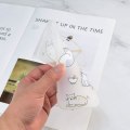 Miniatyrbilde 3 av 3: Kompatibel med Iphone 11 Etui med Klar Frost Matt Trendy Søt Katt 3D Mønster for Kvinner