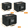 Pikkukuva 4 / 5: Suuret eristetyt ruokakuljetuslaukut Takeaway Thermal Warm Constant Bag 28L