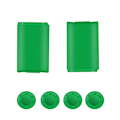 Pikkukuva 1 / 5: Data Frog 2x AA-pariston takakannen Xbox 360 langattomalle ohjaimelle - Pariston vaihtokuori Xbox 360 langattomalle ohjaimelle Green