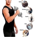 Miniatyrbilde 2 av 5: Gynecomastia Kompresstanktopp Sauna Svette Trenings Shapewear (1 stk) S of M