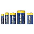 9V industrielt alkalisk batteri - 1 stk Blå