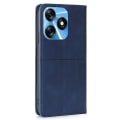 Miniatyrbillede 3 af 5: Telefoncover til Tecno Spark 10 4G med kortspor, ko-lædertekstur, PU-læder, stand - Blå Blue