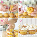 Miniatyrbilde 4 av 5: Muffins-/Cupcake-kjernefjerner