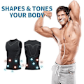 Miniatyrbild 5 av 5: Ionic Shaping Vest, Formgivande Väst för Män, 2023 Ny Version Ionic Shaping Vest För Män, Bekväm Andningsbar Is-Silke Tyg Grey L