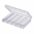 Miniatyrbilde 1 av 5: Plastmyntoppbevaringsboks 30 mm myntholder for samlemynter