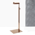 Miniatyrbild 4 av 4: Metallisk Väska Displayställ Justerbar Handväska Stativhållare Mirror Rose Gold