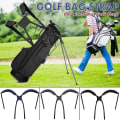 Miniatyrbillede 4 af 4: Golf Skulderrem Polstret Til Bærepose, Foldsom/ Justerbar/ Udskiftning 1stk, Blå