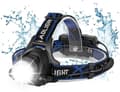 [LCS] Hodelykt, Oppladbar LED-lampe, 10000LM Hodelykt med 3 lys