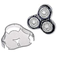 Miniatyrbillede 3 af 5: Udskiftning af barberhoveder, der er kompatible med Philips Norelco Rq10 Arcitec Razor Shaving Unit