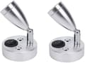 2 st 12V LED Spotläslampa Vägg Sänglampa