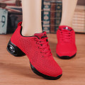 Miniatyrbilde 5 av 5: Damesko Pustende Slip-On Dansesko Anti-Skli Running Sko 2G1902 Red 37