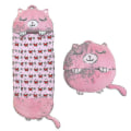 Miniatyrbild 2 av 3: Sovsäck Barn Lazy Warm Sovsäck Pyjamas Barn Kudde Pink 180x70cm