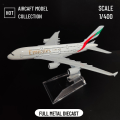 Miniatyrbilde 2 av 5: Skala 1:400 Metallflymodell Emirates Airlines A380 B777 Flymodell i Die-Cast Samleobjekter for Gutter 164.GULF B787