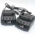 Miniatyrbillede 4 af 5: Oplader Kompatibel Makita Lithium 18v 21v Batteri Anvend Power Tools EU Stikkontakt