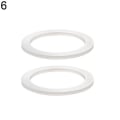 Miniatyrbilde 1 av 5: 2 stk Silikon Tetningsring Spacer Kaffetilbehør Erstatning for Moka Pot 6