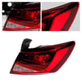 Til Seat Leon Hatchback (5F1) 2013-2016 LED Baglygte Højre Side