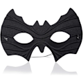 Miniatyrbillede 4 af 4: Fledermus Øjenmaske Kostume - Superhelt Sort Fledermaus Ansigtsmasker Klæd Dig Ud C