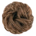 Miniatyrbild 2 av 5: 1 st Messy Bun Hårförlängning Scrunchie Lockigt Vågig Messy Syntetisk Chignon för Kvinnor Uppstylad Håraccessoarer Light Brown#