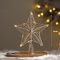 Miniatyrbillede 1 af 5: Juletræsstjerne til juletræspynt style 5