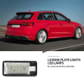 Miniatyrbilde 2 av 5: Bil LED Nummerplate Lys Lampe Hvit For - A3 S3 8p A4 B6 B7 A5 A6 4f A8 S8