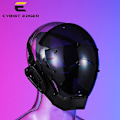 Miniatyrbillede 2 af 5: Cyberpunk Maske Rollespil Cosplay Robocop Fra Fremtiden Futuristisk Cool Standard Model Science Fiction Til Halloween Fest