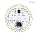 Miniatyrbillede 1 af 3: LED Pære Patch Lampe SMD Plade Cirkel Modul Lyskilde Plade Til Pære Lys 12w white