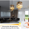 Miniatyrbillede 2 af 5: 6 stk. G9 LED Dæmpbare Varmt Hvid LED G9 5W Udskiftning 40W Flimmerfri Halogenlampe med IC-styring