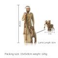 Miniatyrbilde 2 av 5: Willow Tree Julekrybbe Figursett Statue Håndmalt Dekorasjon Julegave ~ Jesus 10 piece set