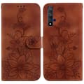 Läderfodral för Huawei nova 5T / Honor 20 Brown