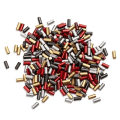 Miniatyrbillede 4 af 5: 100 stk./æske Universal Flints Stene Farve Lighter Flint Stene Clippers Benzin Flint Stene Lighter C