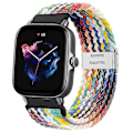 Miniatyrbilde 2 av 5: Remm for Amazfit Gts/2/2e/3/gts2 Mini/gtr/3/3pro/gtr2/47mm/stratos/u 20mm/22mm Nylon Elastisk Armbånd Amazfit Bip Rem, Amazfit GTR 47mm, Mann