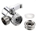 Miniatyrbillede 2 af 5: Switch Vandhane Adapter Aerator Vandhane Connector Køkkenvask Splitter Brusespuds Aflederventil