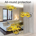 Miniatyrbild 3 av 5: Mini Drone för Barn, Geststyrning Drone, Surppannyc Manuell Drone med Sensorer, Inomhus Drone för Barn, Liten Rc Quadcopter