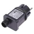 Strömadapter Transformator Ljusslingor 3.6W 31V Led Timer Strömadapter Belysningsadapter Vattentät Ip44 Teknik black