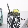 Miniatyrbilde 2 av 5: Moderne Mate-kopp og bombilla Yerba Mate-kopp med dobbel vegg i rustfritt stål N8