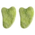 Pikkukuva 1 / 5: 2 kpl Jade Gua Sha -lautaa GuaSha -kaavintamassageväline Kasvoille