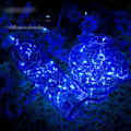 Miniatyrbild 1 av 5: 1m Mini LED Ljussträng Batteridriven Blå