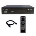 DVB T2 HEVC 265 Digital TV-tuner DVB-T2 265 1080P HD Dekoder USB Terrestrisk TV-mottaker Set Top Box EU-plugg Black