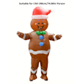 Miniatyrbillede 5 af 5: Oppustelig Cookie Mand Kostume er perfekt til fødselsdage, Halloween og karnevalsfester, spil og forestillinger Adults