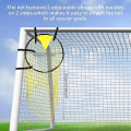 Miniatyrbillede 2 af 5: Fodboldmål Træningsmål - Fodbold Top Bins Træningsudstyr Skydning Fodboldmål Målnet 1pcs