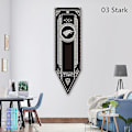 Pikkukuva 3 / 5: Game of Thrones -ripustuslippu Stark Targaryen Lannister Banner Kotijuhlan Koristeluun 05 Tyrell