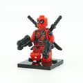 Superhjälte Serie Deadpool Byggkloss Figur Monteringsleksak