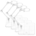 Miniatyrbillede 3 af 3: 4 stk. Actionfigur Stativer Actionfigur Display Holder Justerbar Dukke Model Støtter