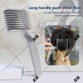 Miniatyrbilde 4 av 5: En Fade-Kam for Hårklipp, Profesjonelt Buet Plasseringsskam, Gradientert Design Hårklippkam med Ergonomisk Design, Kam for Barbering Hjemme