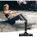 Miniatyrbild 3 av 5: 1 st Nordic Hamstring Curl Rem - Justerbar Nordic Hamstring Curl Hamstring Curl Dörr Dörröppning Sport Crunch Justerbar Bärbar gray