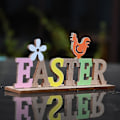Pikkukuva 3 / 5: Sijial Hello Spring Easter Kirjain Puinen Ripustuskoriste Kotijuhlat Festivaali Koristelu Hello Spring Ornament