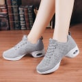 Miniatyrbillede 4 af 5: Damesko Åndbare Slip-On Dansesko Anti-Skridsikker Løbesko 2G1902 Gray 40