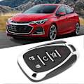 Miniatyrbilde 4 av 5: 5-knapps Smart nøkkel fjernkontroll for bil 433MHz Passer for Chevy Malibu/Camaro J225 NO.67424